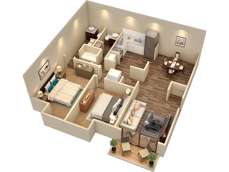 The Standard at 2690 Apartments, Clearwater FL B1
